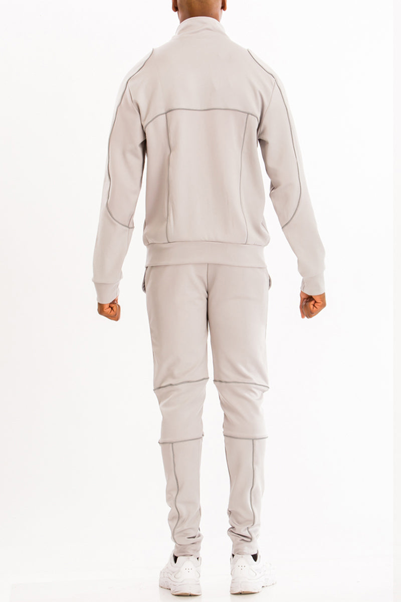 3m Reflective Piping Jacket and Pant Track Suit