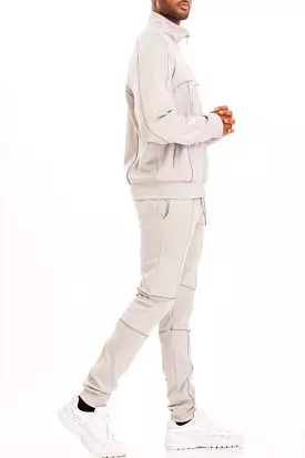 3m Reflective Piping Jacket and Pant Track Suit