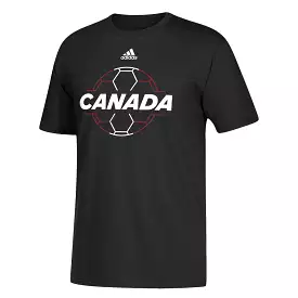 adidas - Men's Canada Soccer Speed Lab Short Sleeve T-Shirt (GA4859)