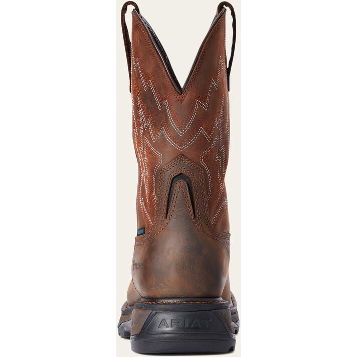 Ariat Men's Big Rig Soft Toe WP Western Work Boot - Brown - 10033991