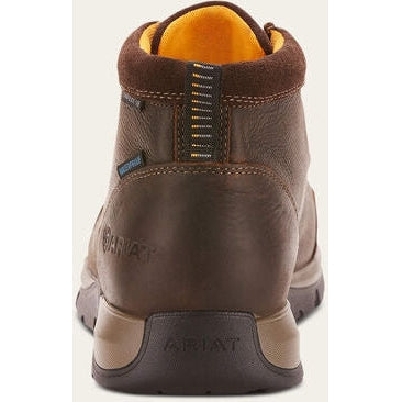 Ariat Men's Edge Lte Comp Toe Waterproof Work Boot - Dark Brown - 10024956