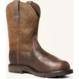 Ariat Men's Groundbreaker ST Metguard Western Work Boot - Brown - 10036107