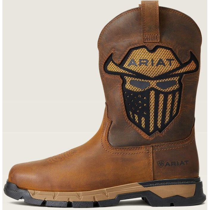 Ariat Men's Rebar Flex VentTek ST Incognito Western Work Boot -Dark- 10040436