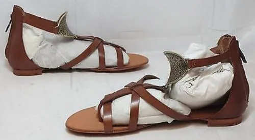 ASH ITALIA Women's •Morocco• Sandal - Camel -NIB - MSRP $195