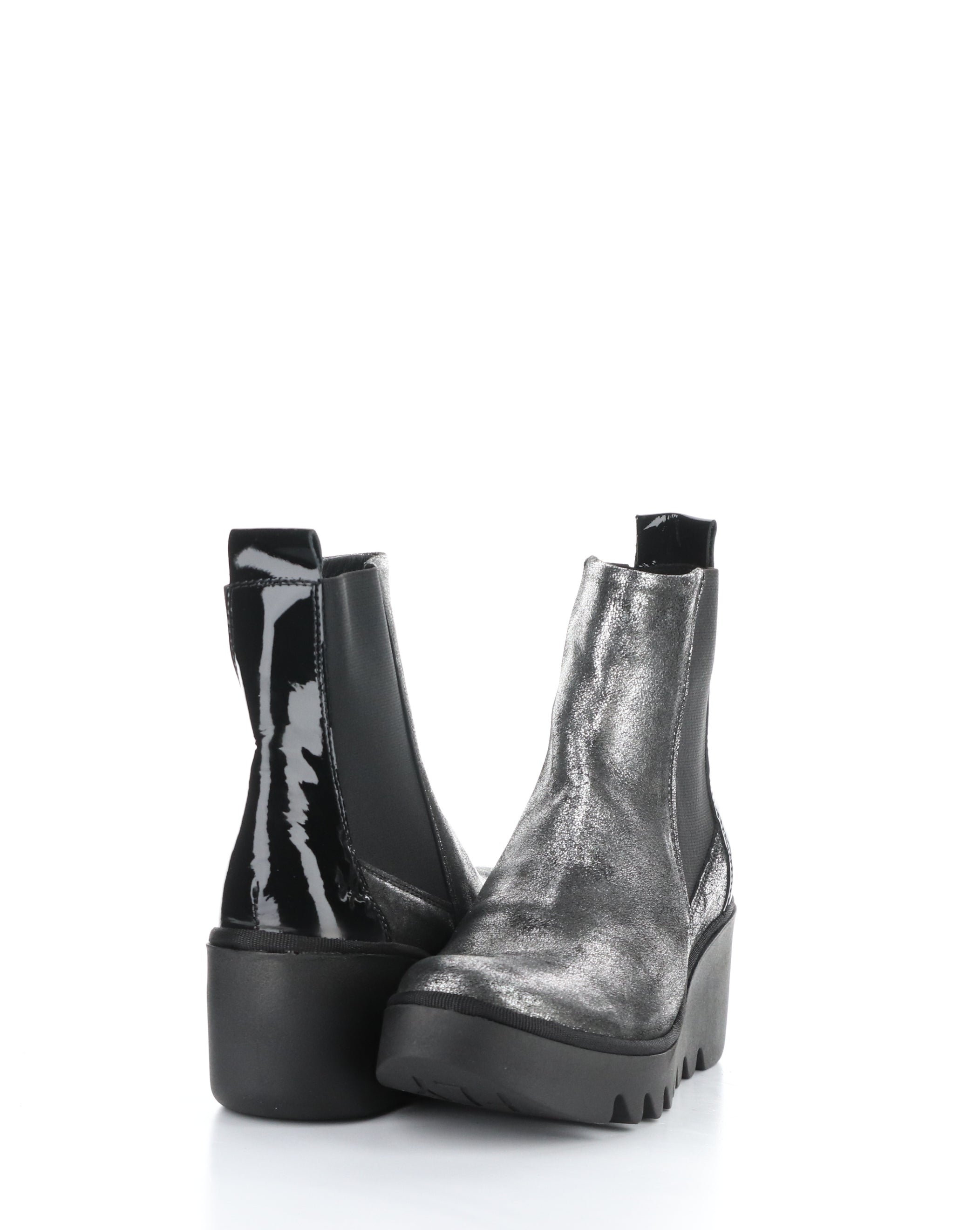 BAGU233FLY 018 SILVER/BLACK Elasticated Boots