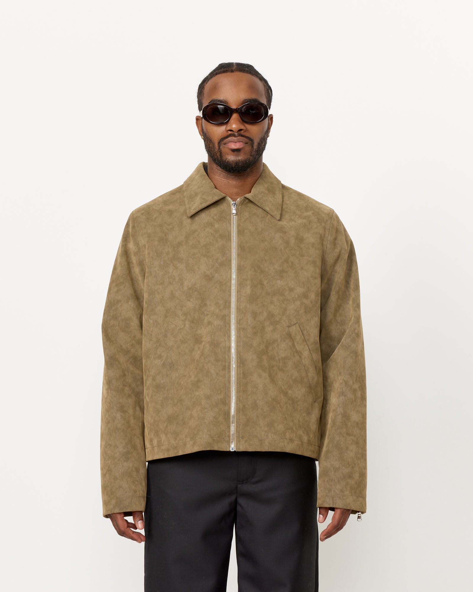 Bardem Jacket in Brushed Moss