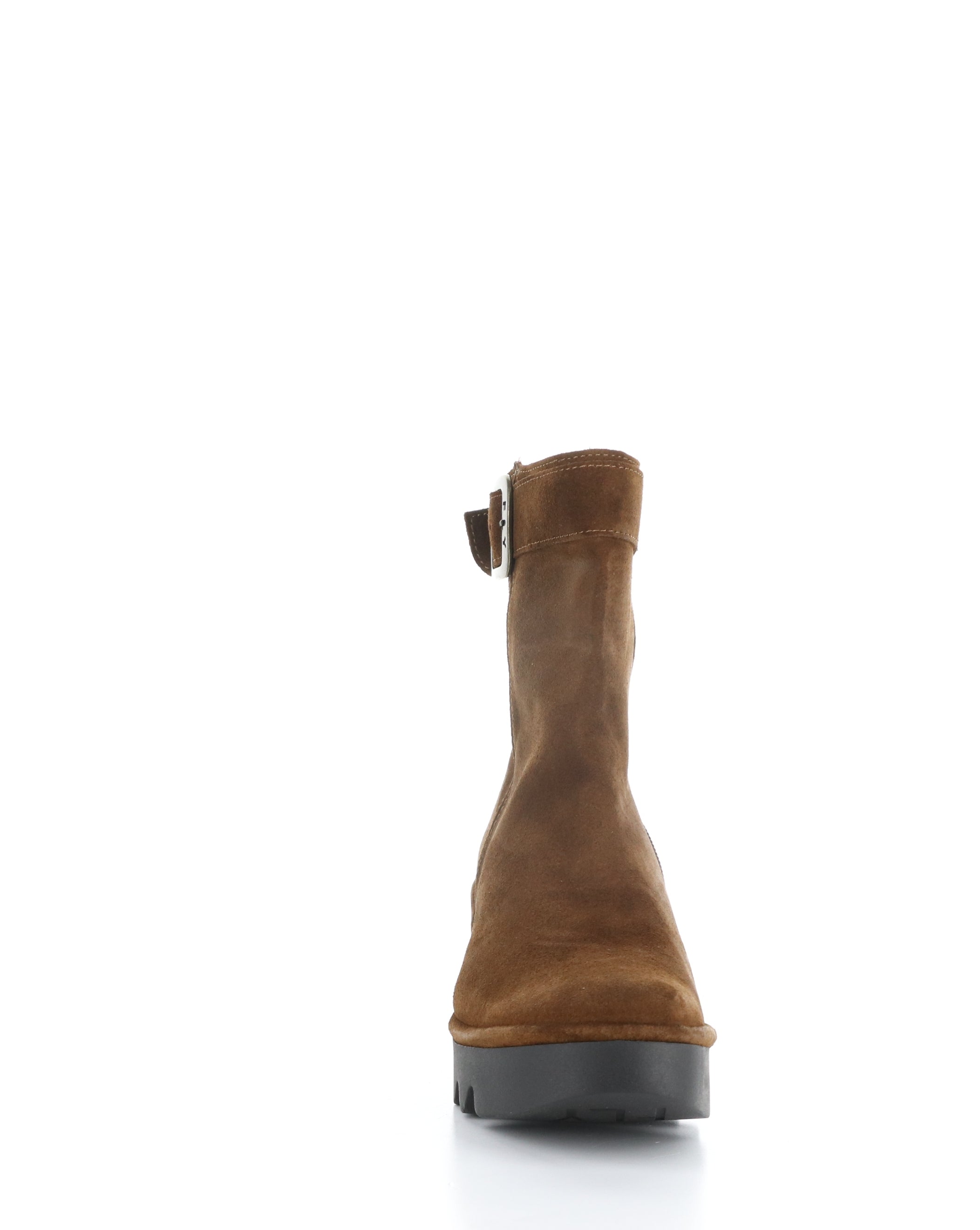 BEPP396FLY 011 CAMEL Round Toe Boots