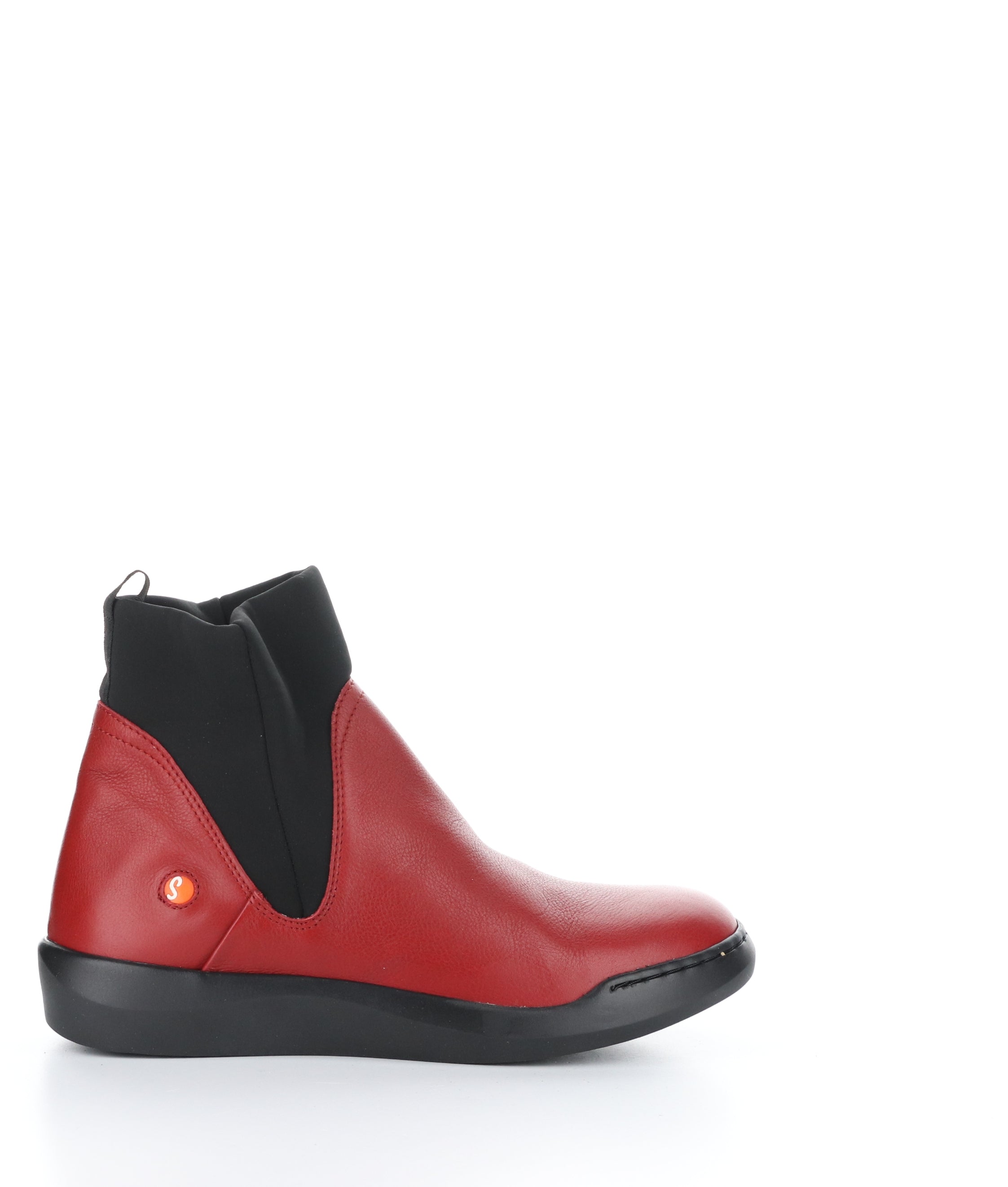 BETH655SOF 002 RED/BLACK Elasticated Boots