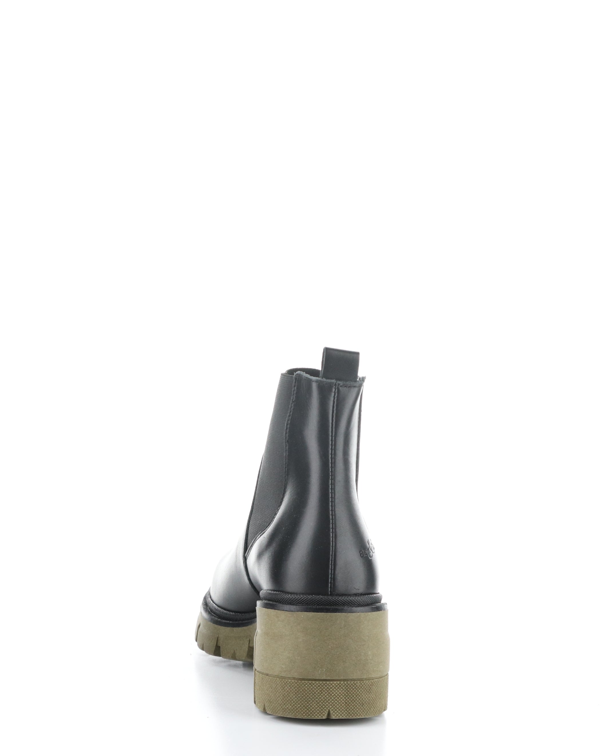 BIANC BLACK/KHAKI Elasticated Boots