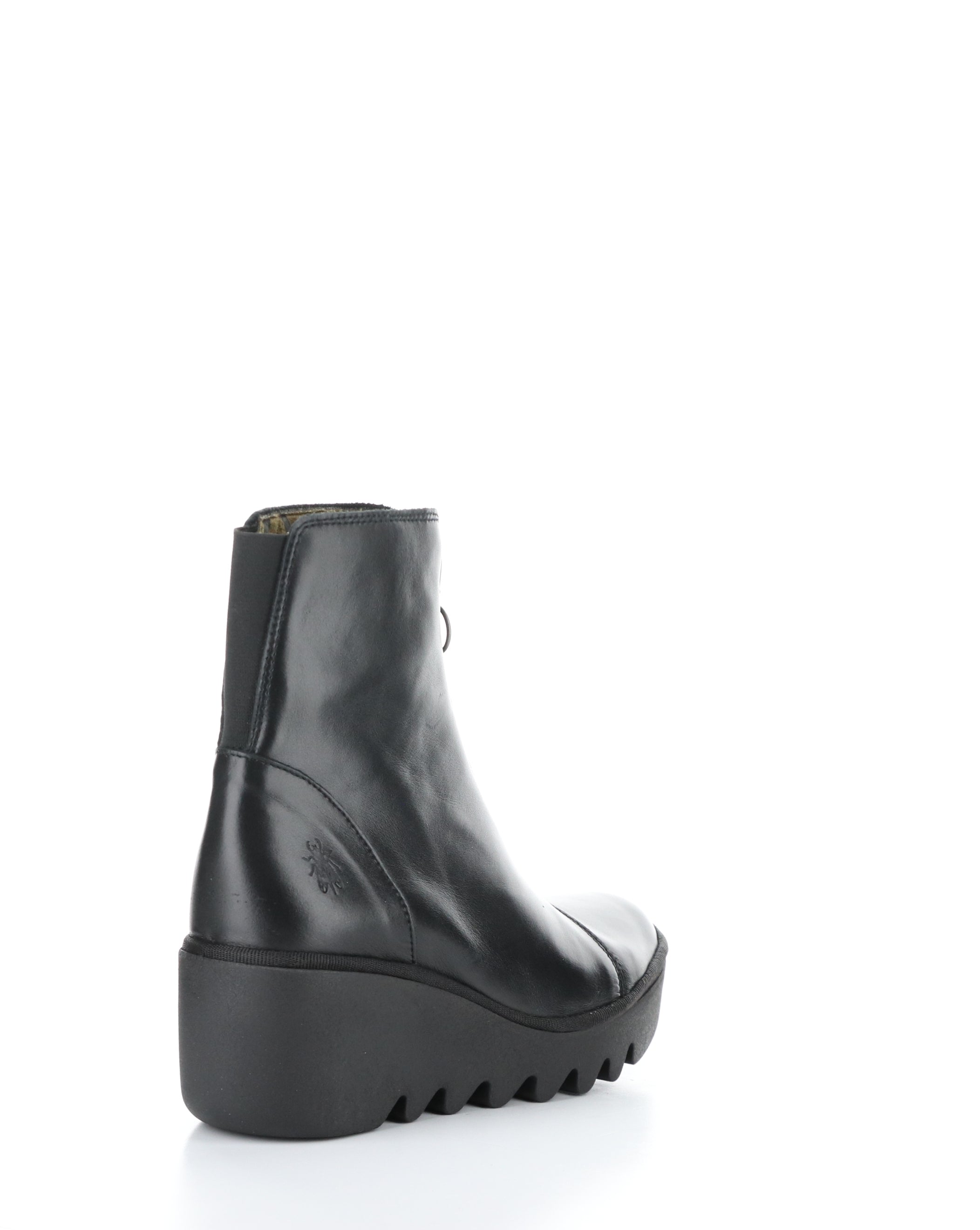 BOCE457FLY 000 BLACK Round Toe Boots