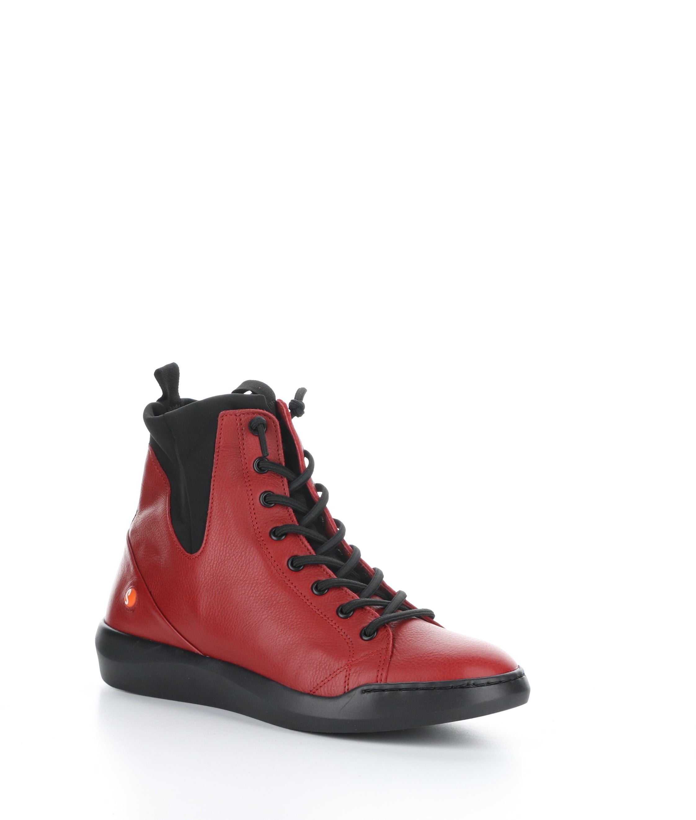 BUCK698SOF 002 RED/BLACK Hi-Top Boots