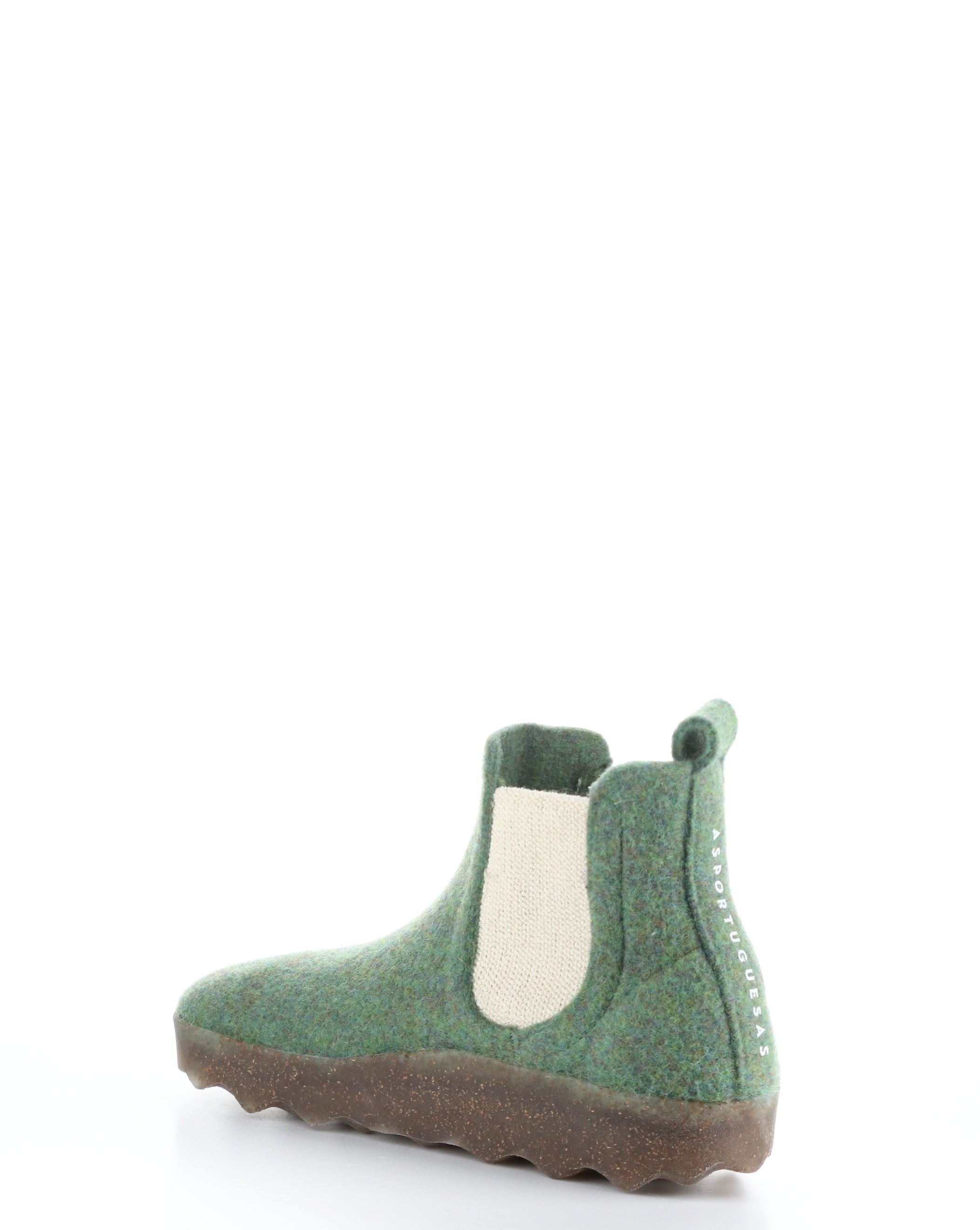 CAIA084ASP Green Elasticated Boots