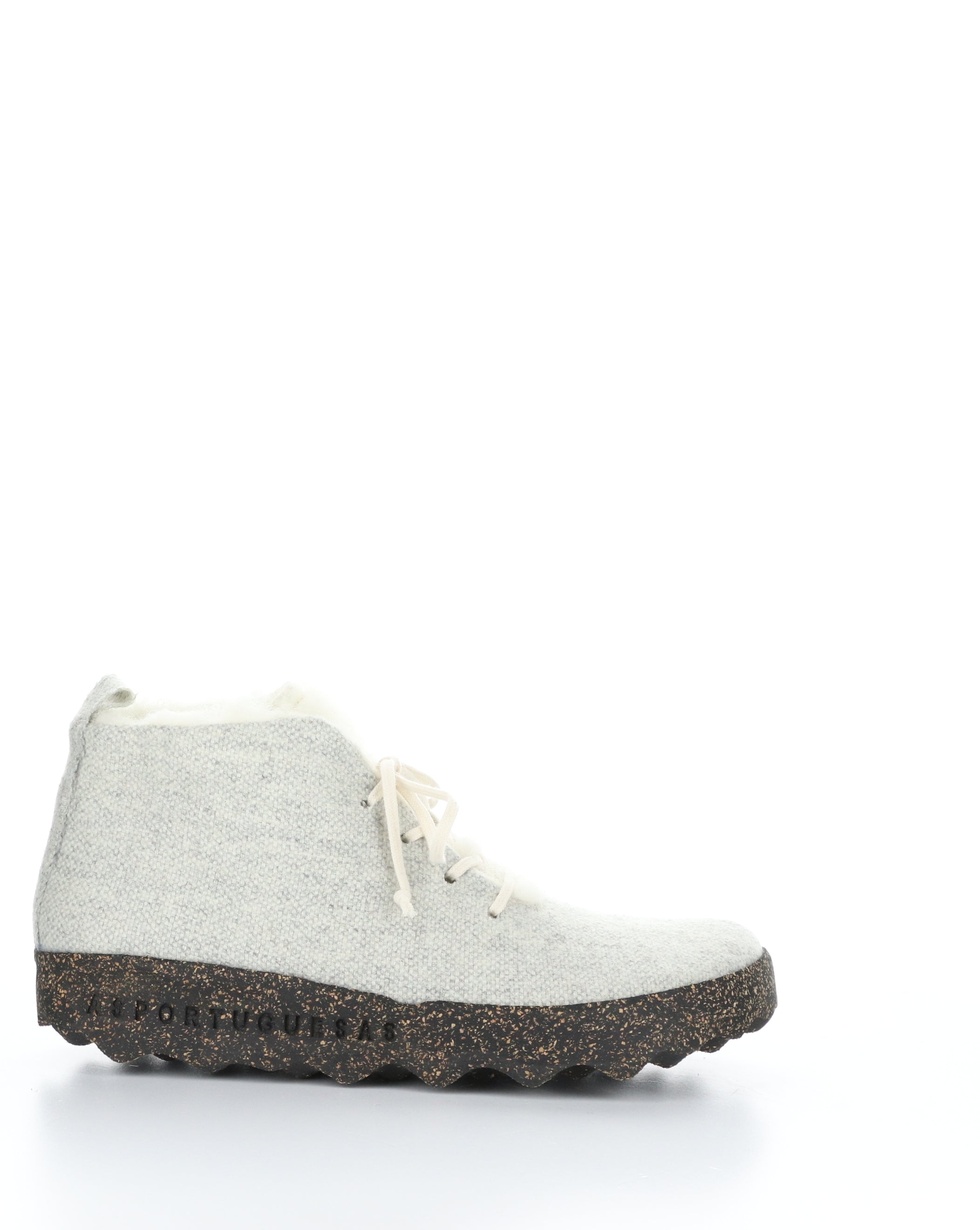 CAKE136ASP White Round Toe Boots