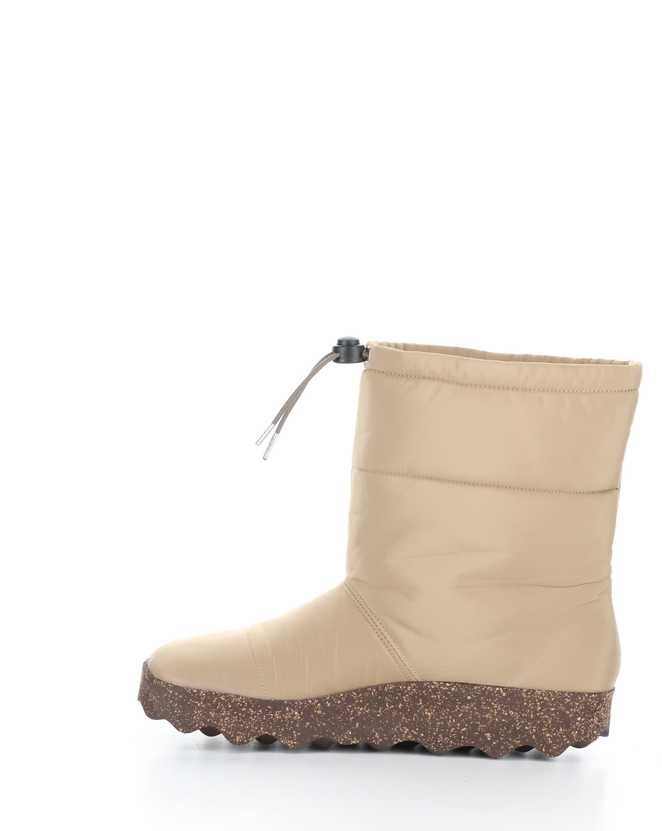 CALE142ASP 013 TAUPE Round Toe Boots