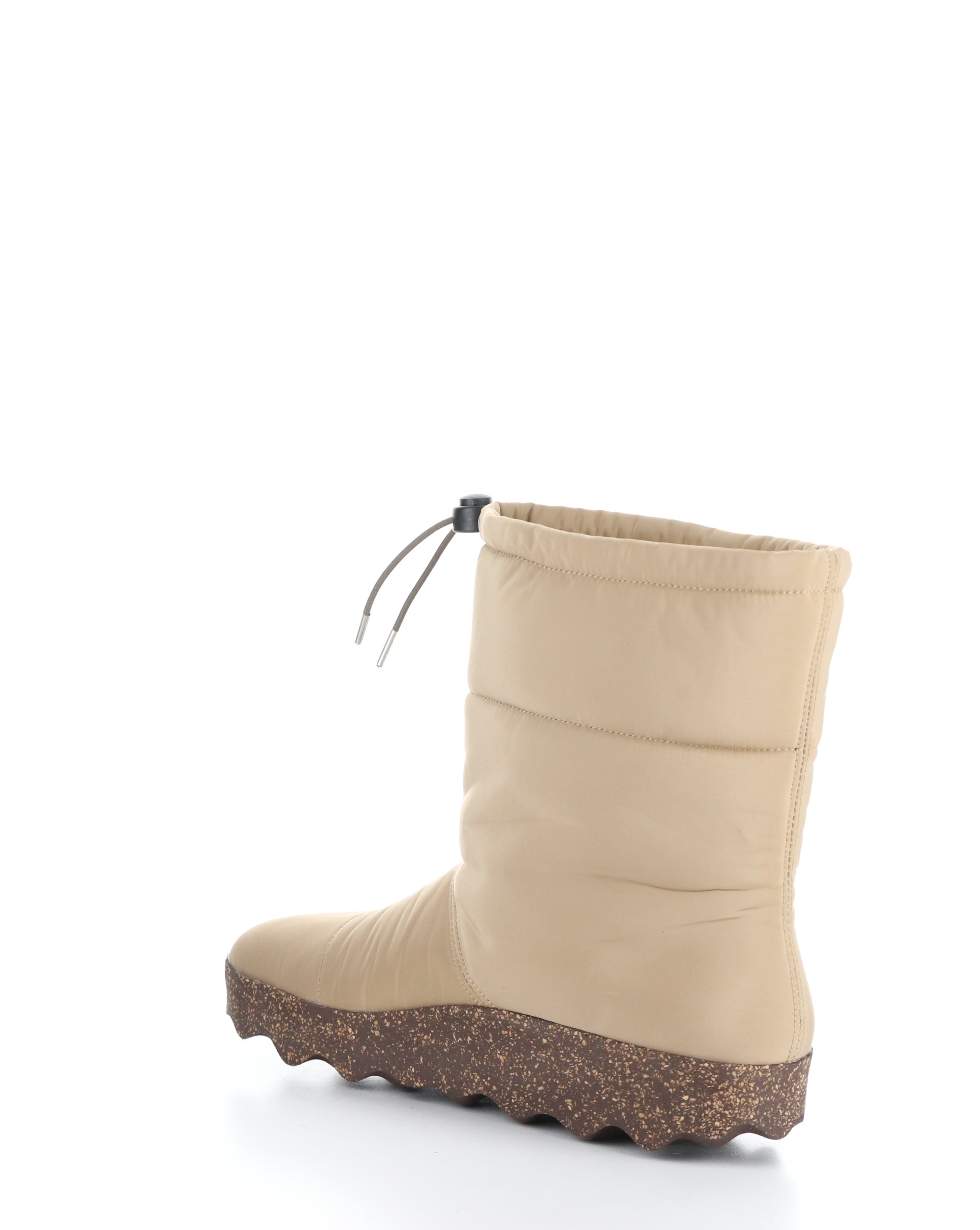 CALE142ASP 013 TAUPE Round Toe Boots