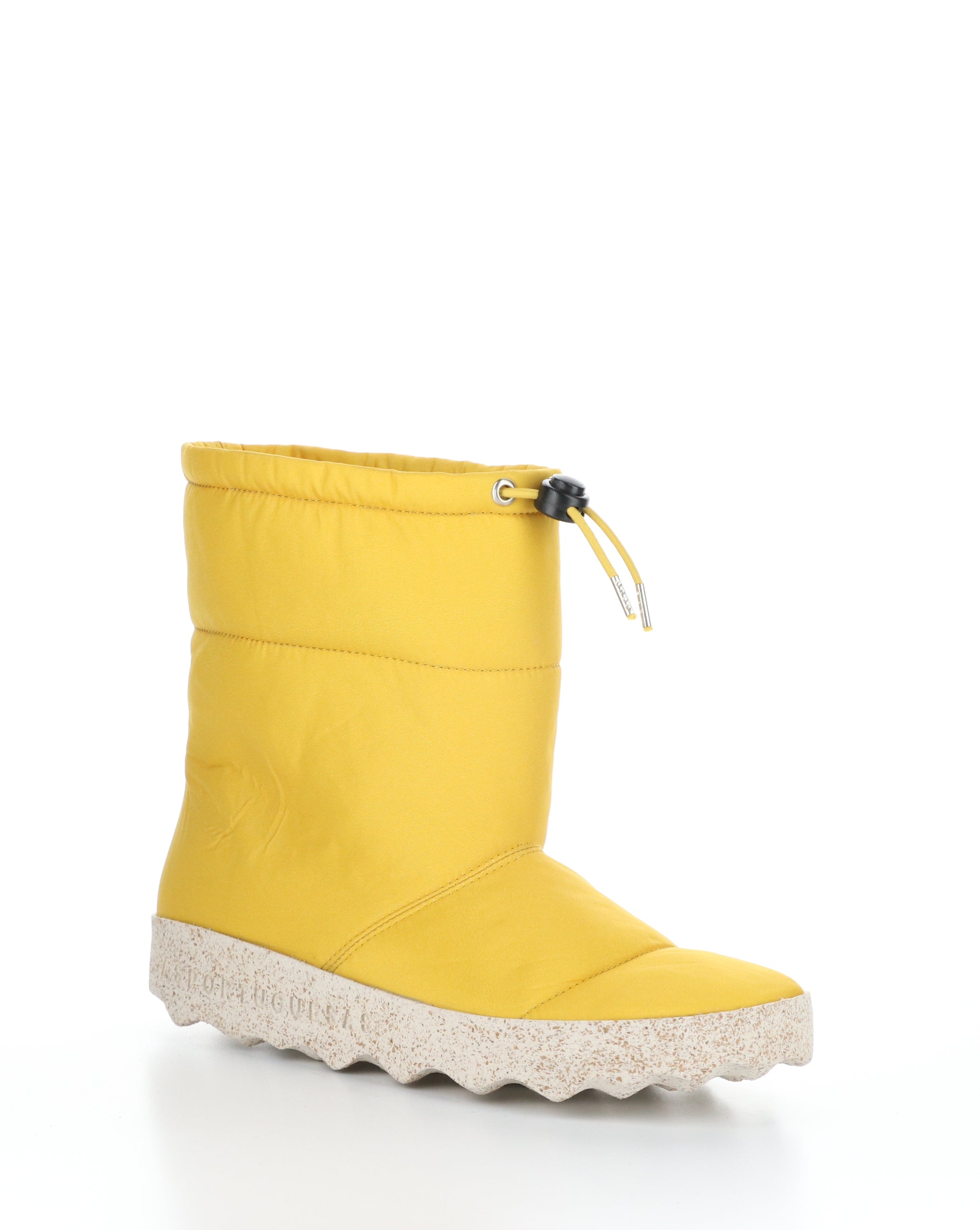 CALE142ASP Yellow Round Toe Boots