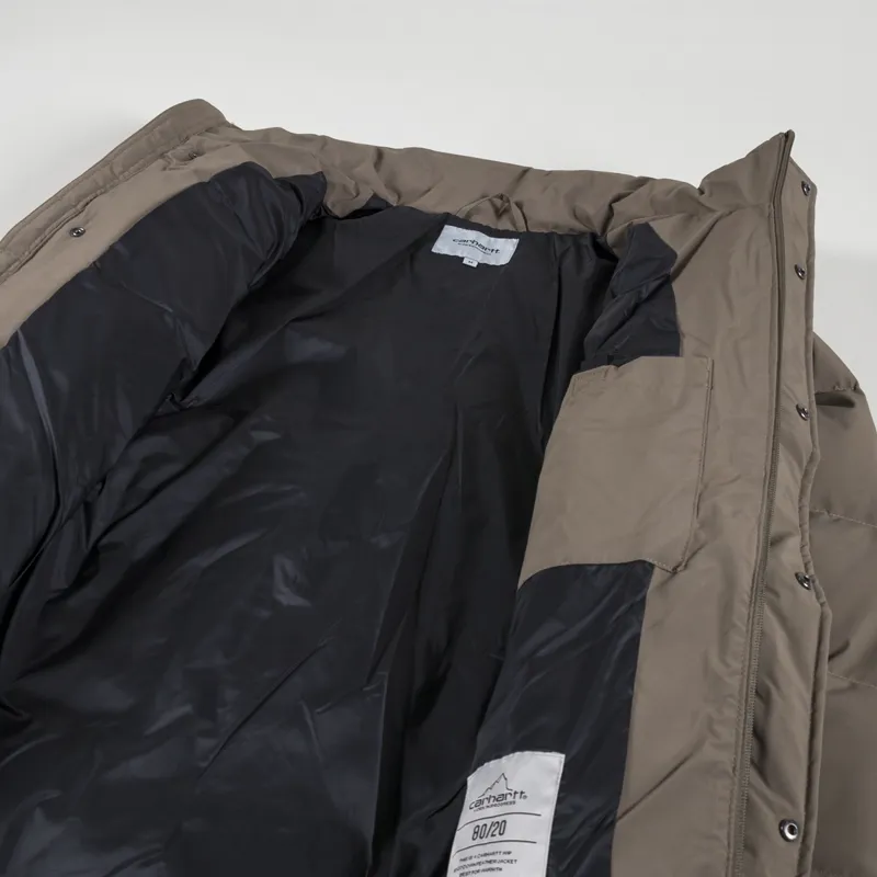 Carhartt WIP Danville DownJacket Barista Black