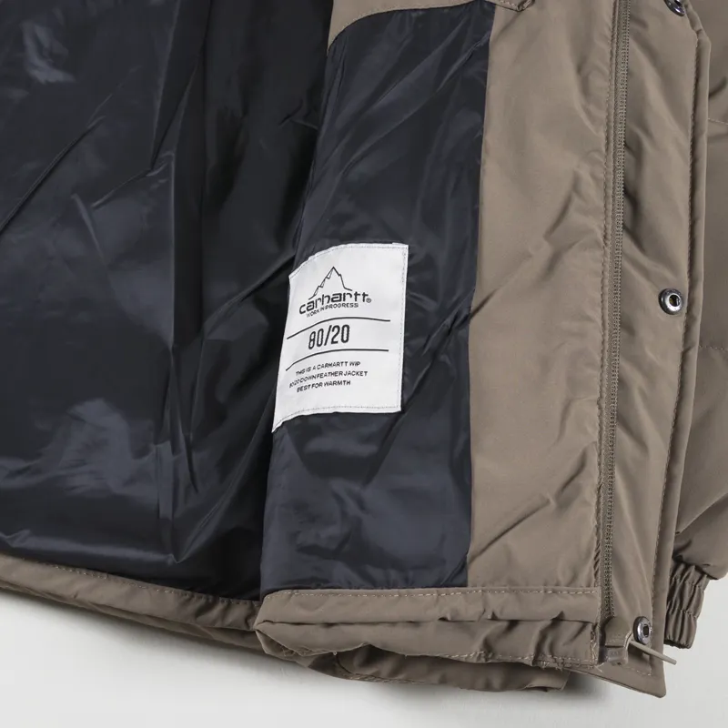 Carhartt WIP Danville DownJacket Barista Black