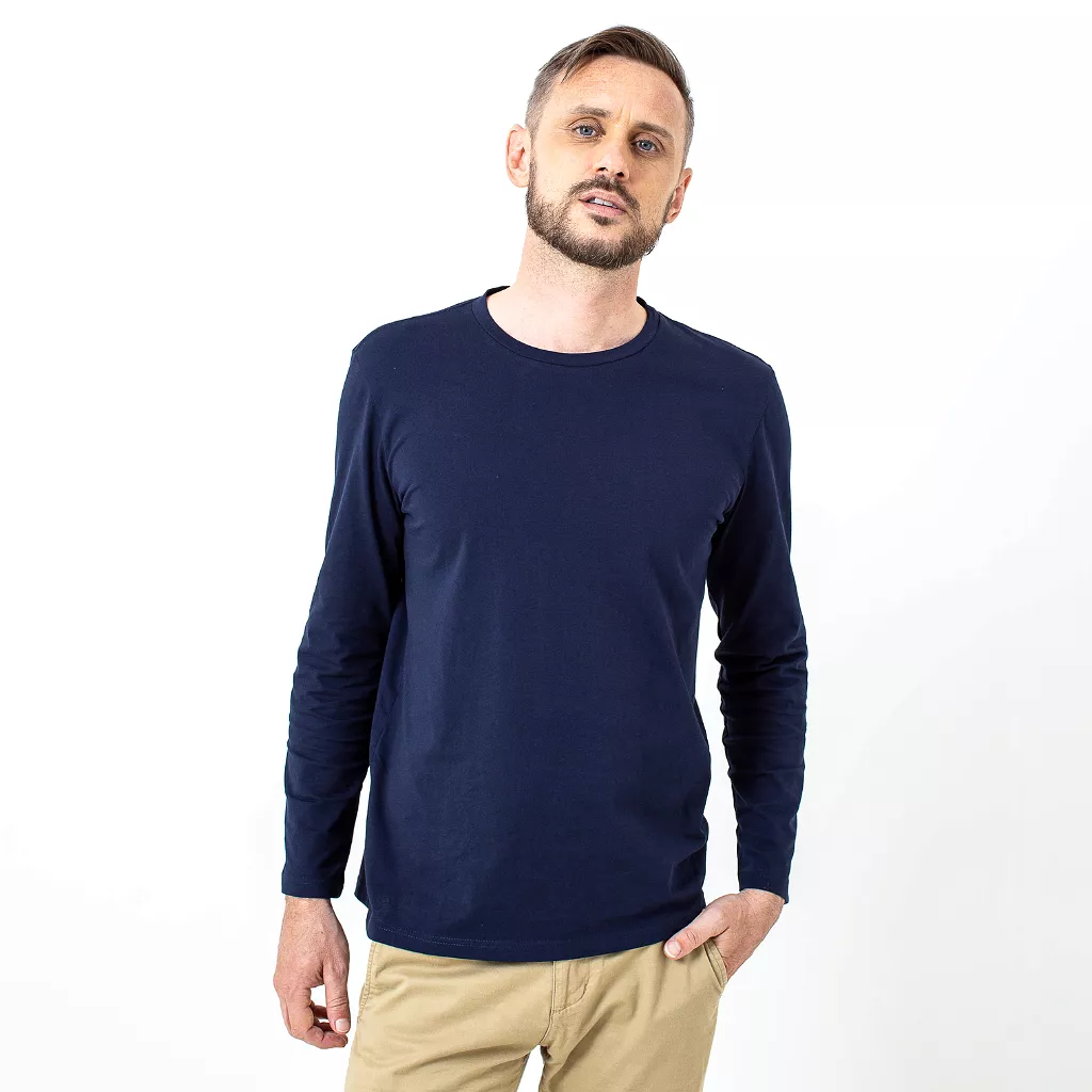 Core Long Sleeve T-Shirt | Navy