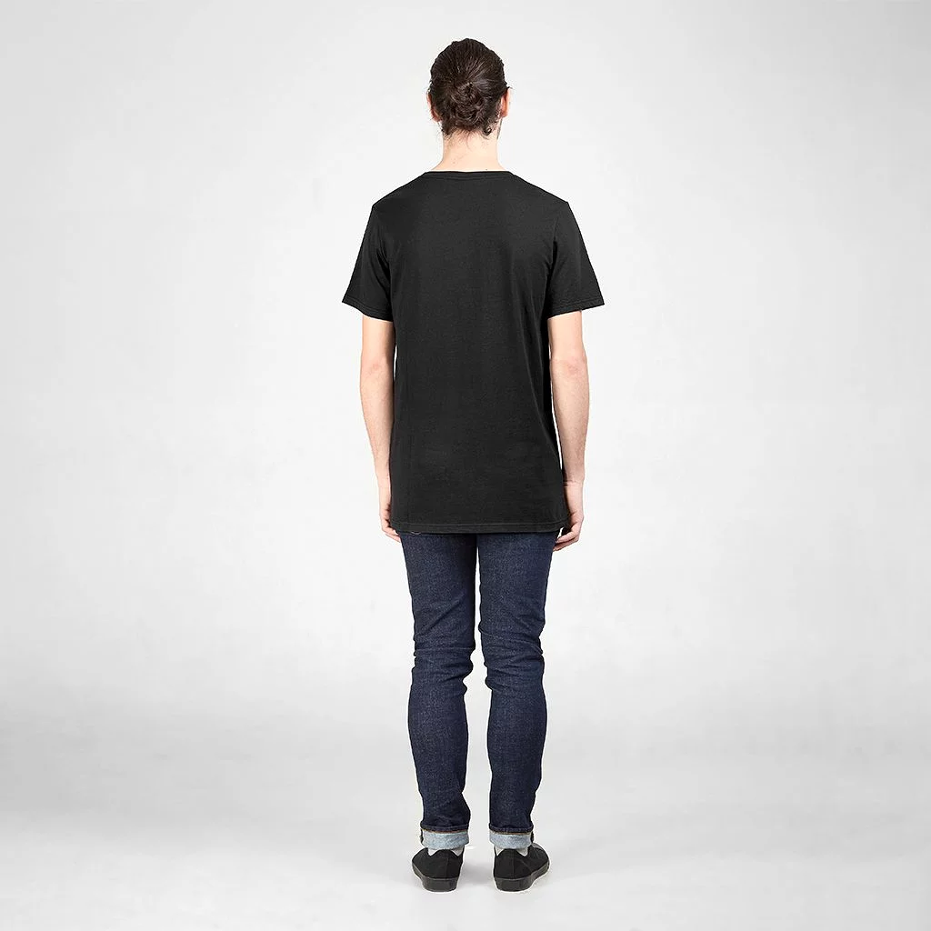 Cotton Tall Crew | Black