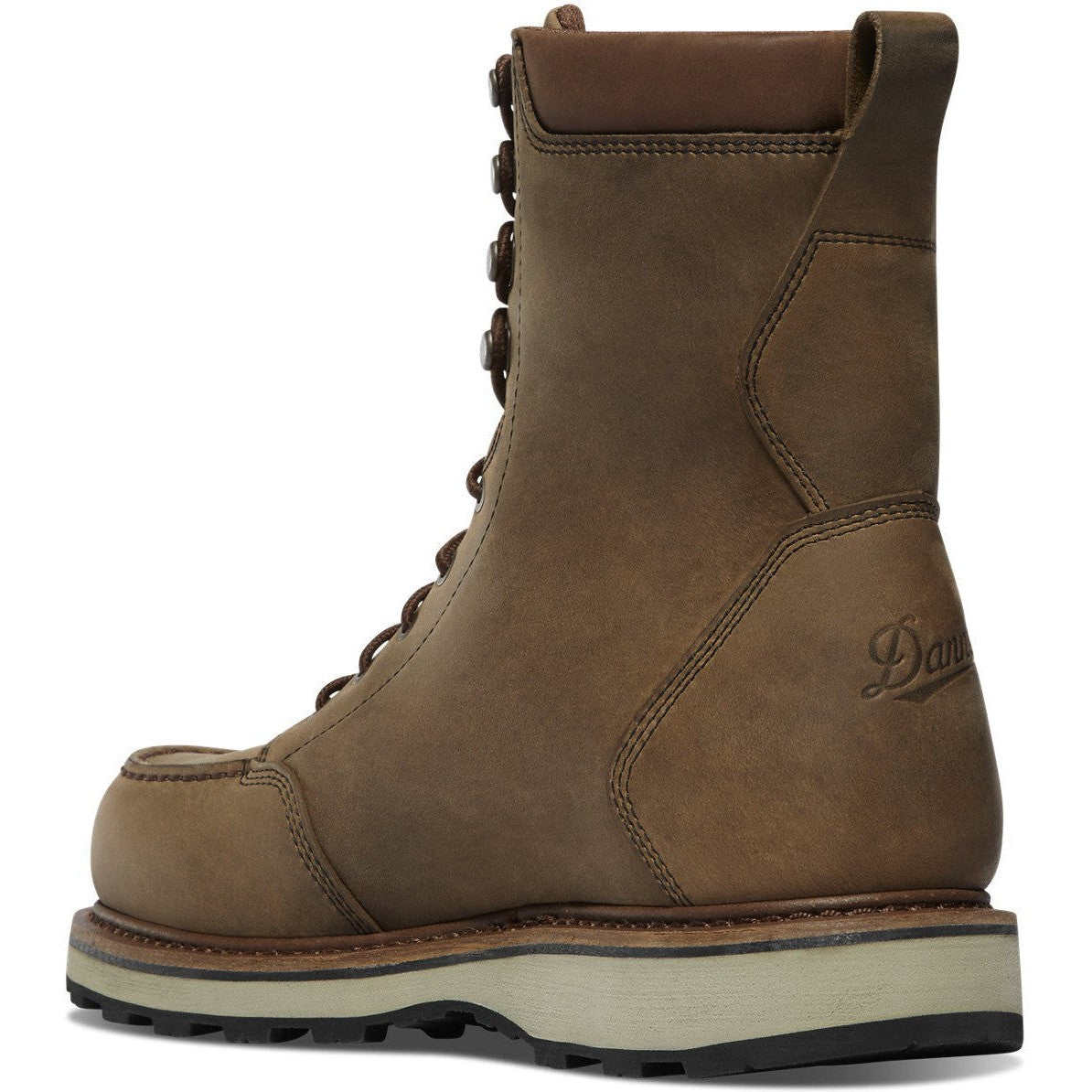 Danner Men's Cedar River 8 Moc Toe WP Hunt Work Boot -Brown- 14304