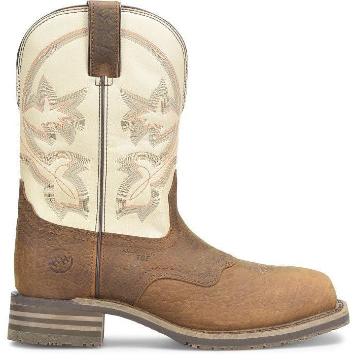 Double H Men's Hingham 10 Comp Toe Western Work Boot -Brown- DH4150