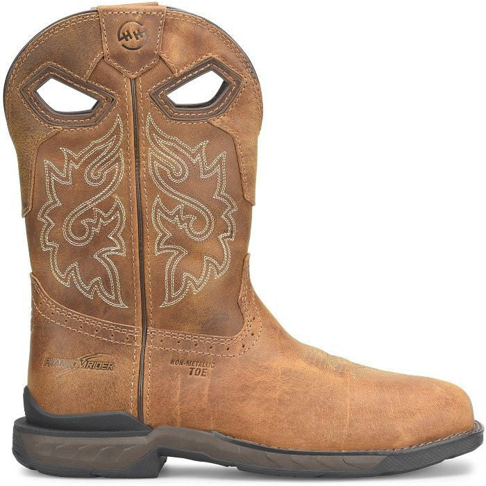 Double H Men's Lonetree 11 Comp Toe Western Work Boot -Brown- DH5432