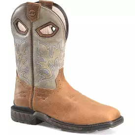 Double H Men's Oatman 11 CT Waterproof Western Work Boot -Brown- DH5430