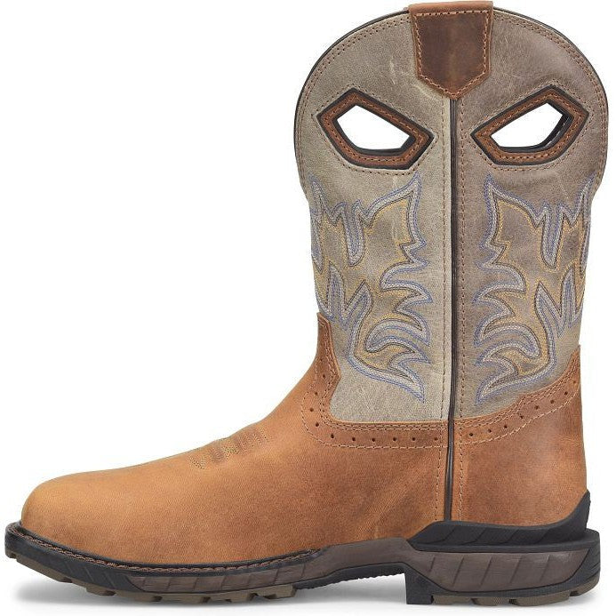 Double H Men's Oatman 11 CT Waterproof Western Work Boot -Brown- DH5430