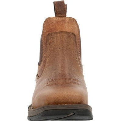 Durango Men's Rebel Red Dirt 6 ST Western Work Boot -Brown And Tan- DDB0460