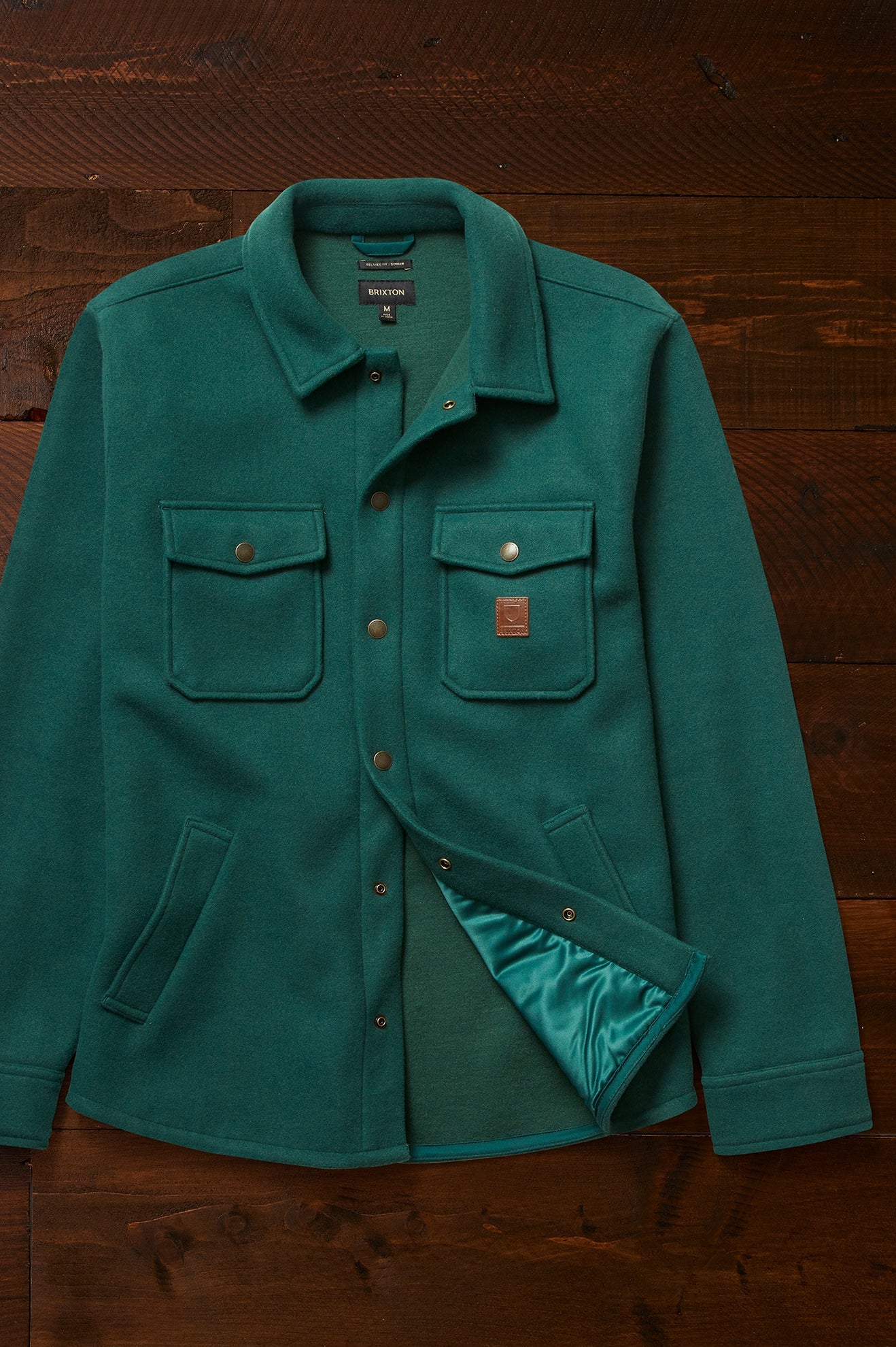 Durham Felted Stretch Jacket - Pine Needle