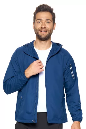 Hooded Swift Tec Jacket in Navy or Black