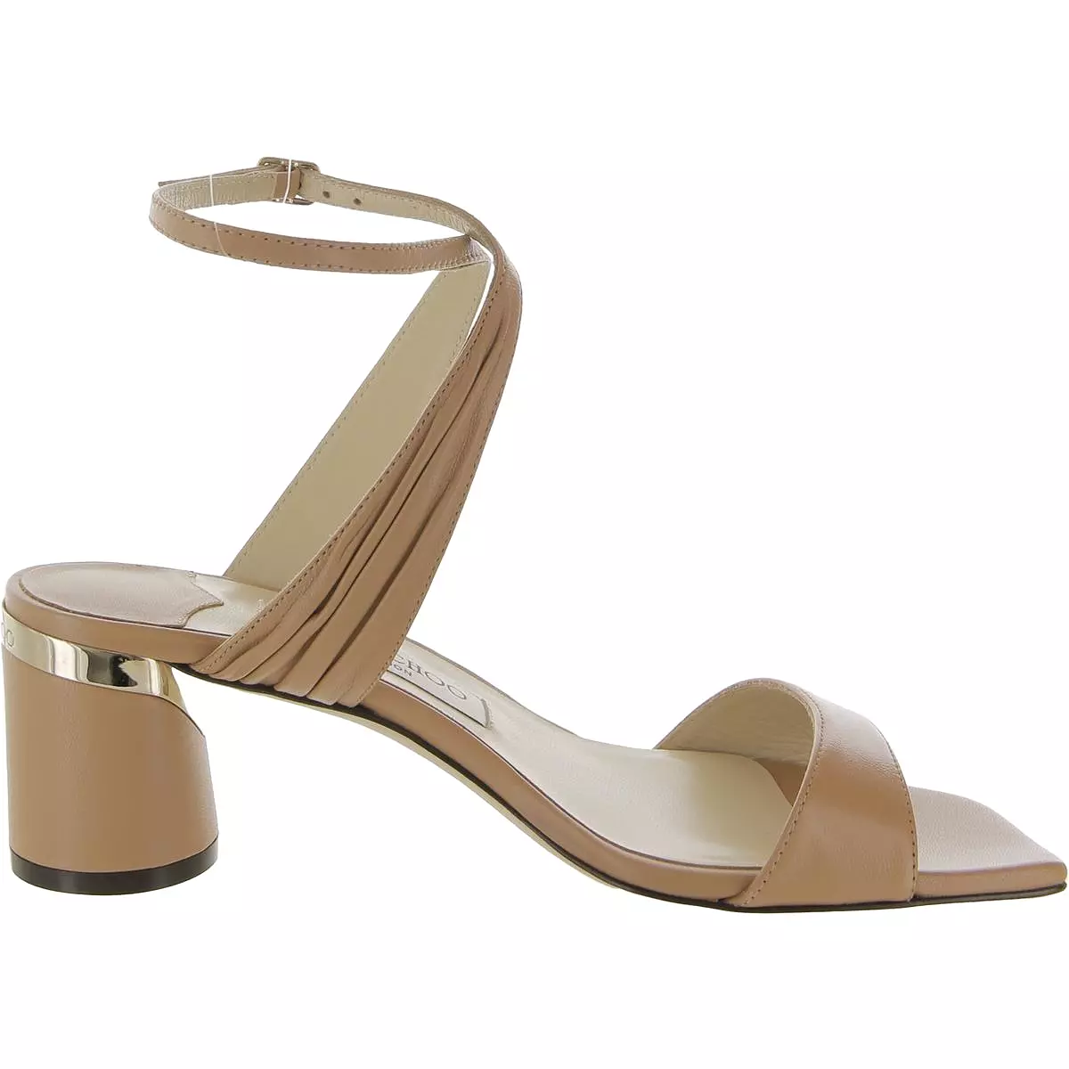 Jimmy Choo Womens Ankle Strap Open Toe Heels