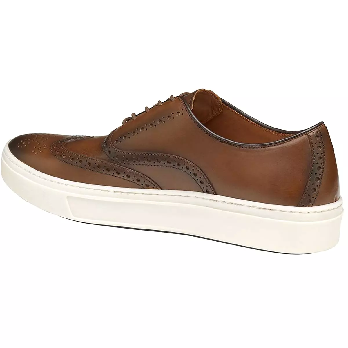 Johnston & Murphy Mens Hollins Leather Lifestyle Casual and Fashion Sneakers