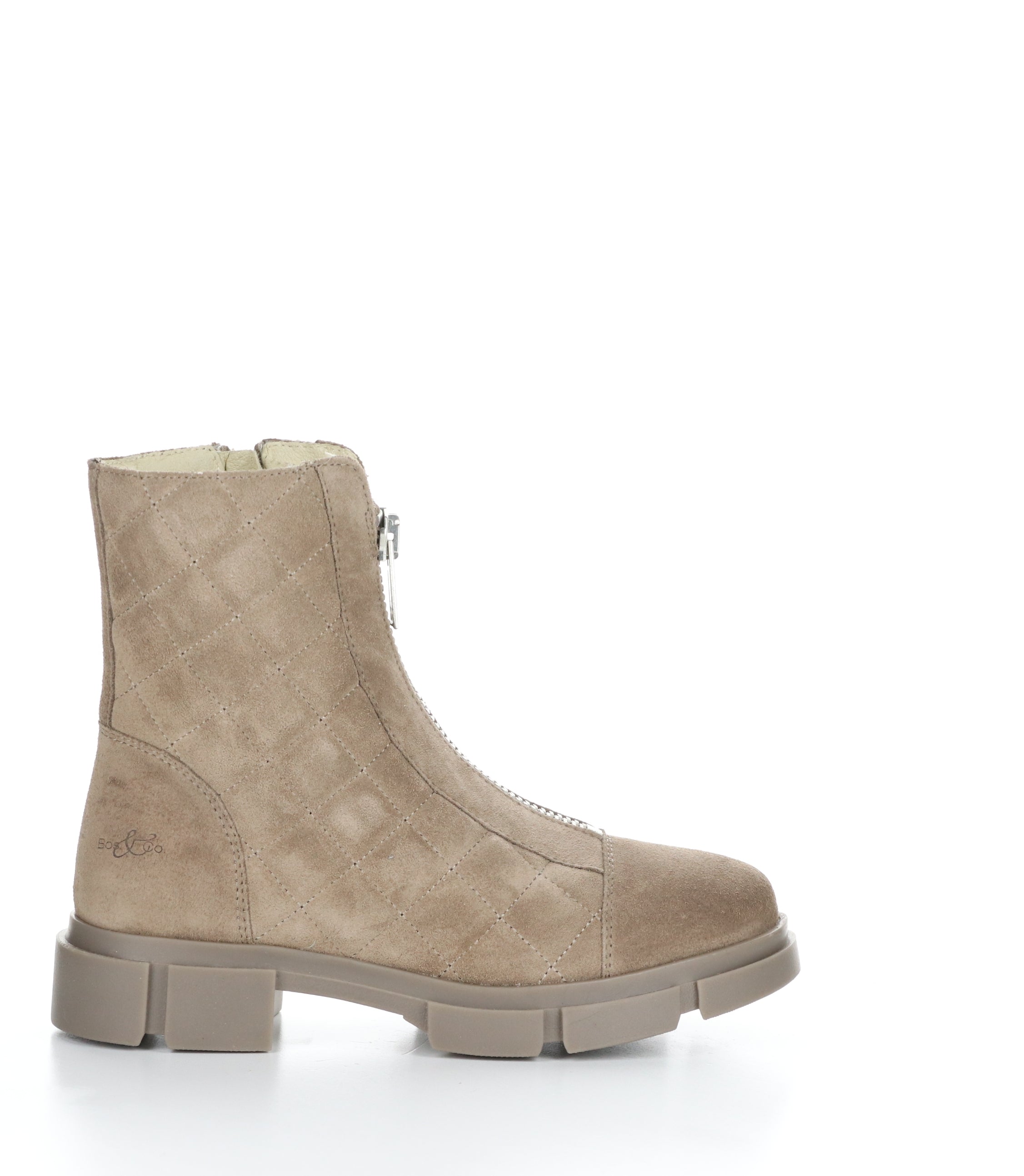 LANE SAND Round Toe Boots