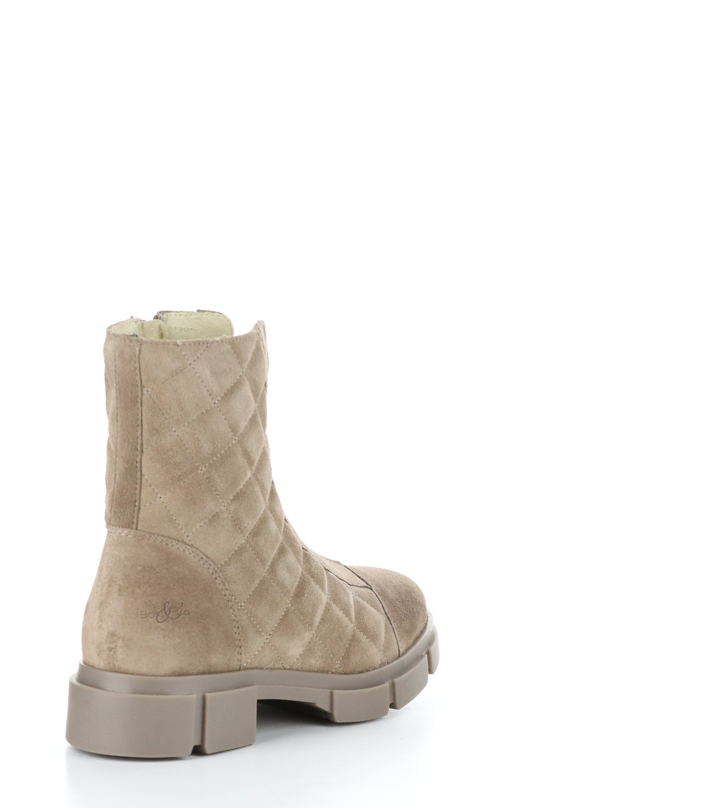 LANE SAND Round Toe Boots