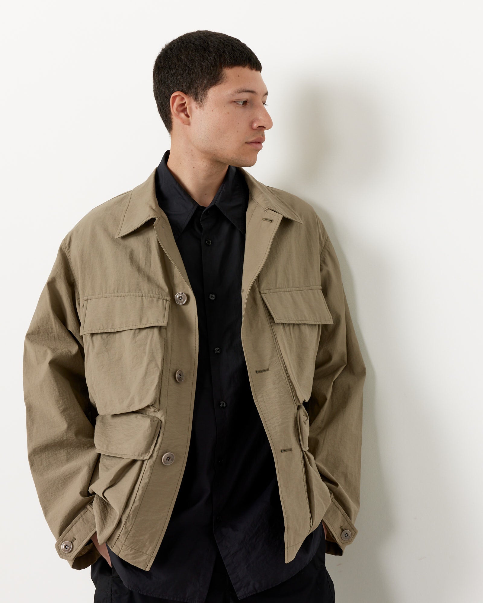 Light Field Jacket in Dusty Khaki