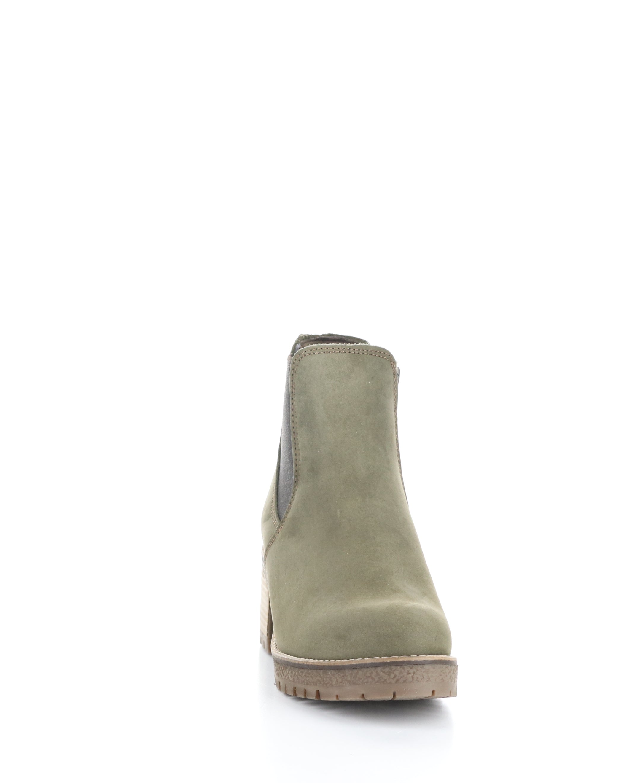 MASS SAGE/DK BROWN Elasticated Boots