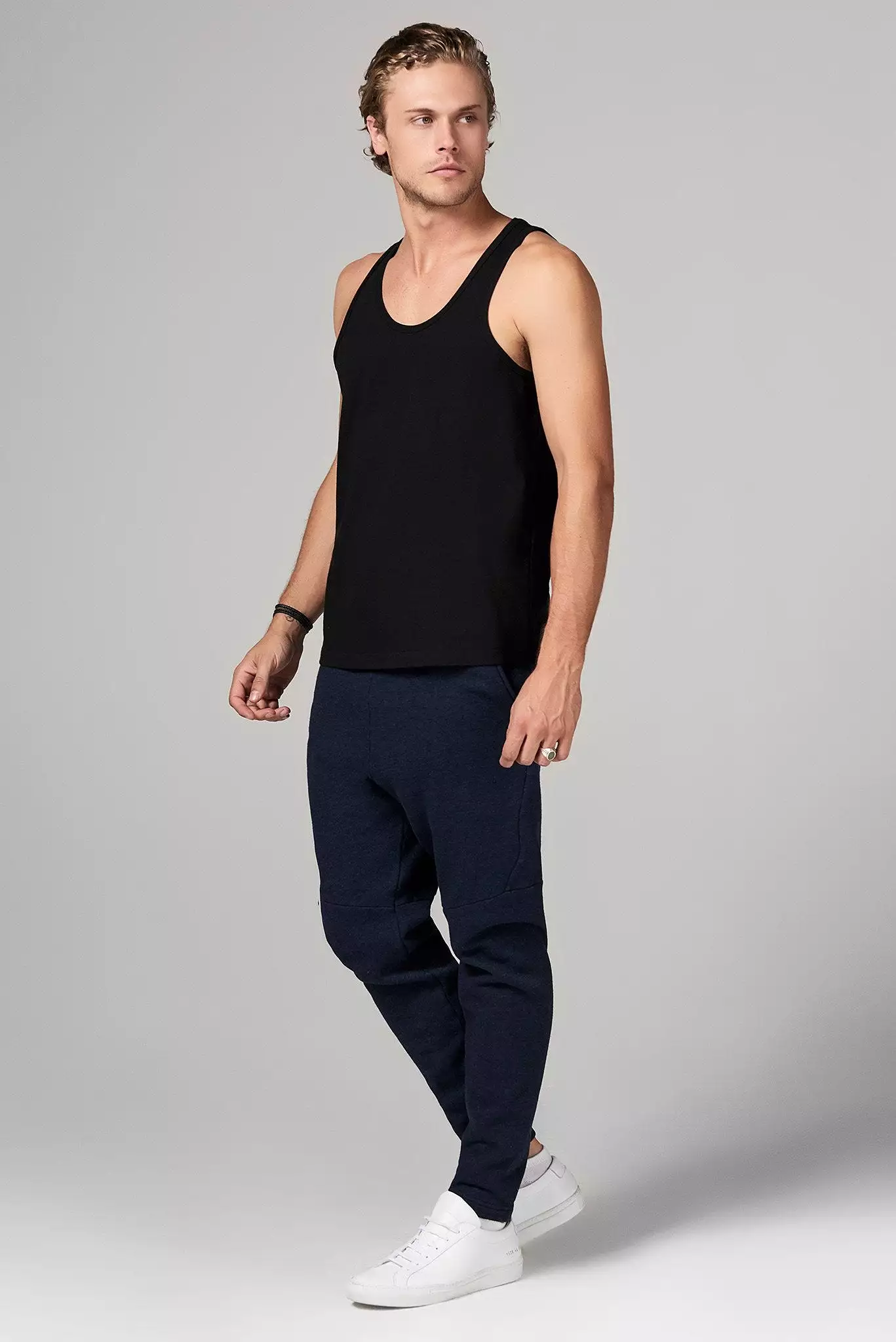 Men's Heavy Cotton Scoop Neck Tank Top