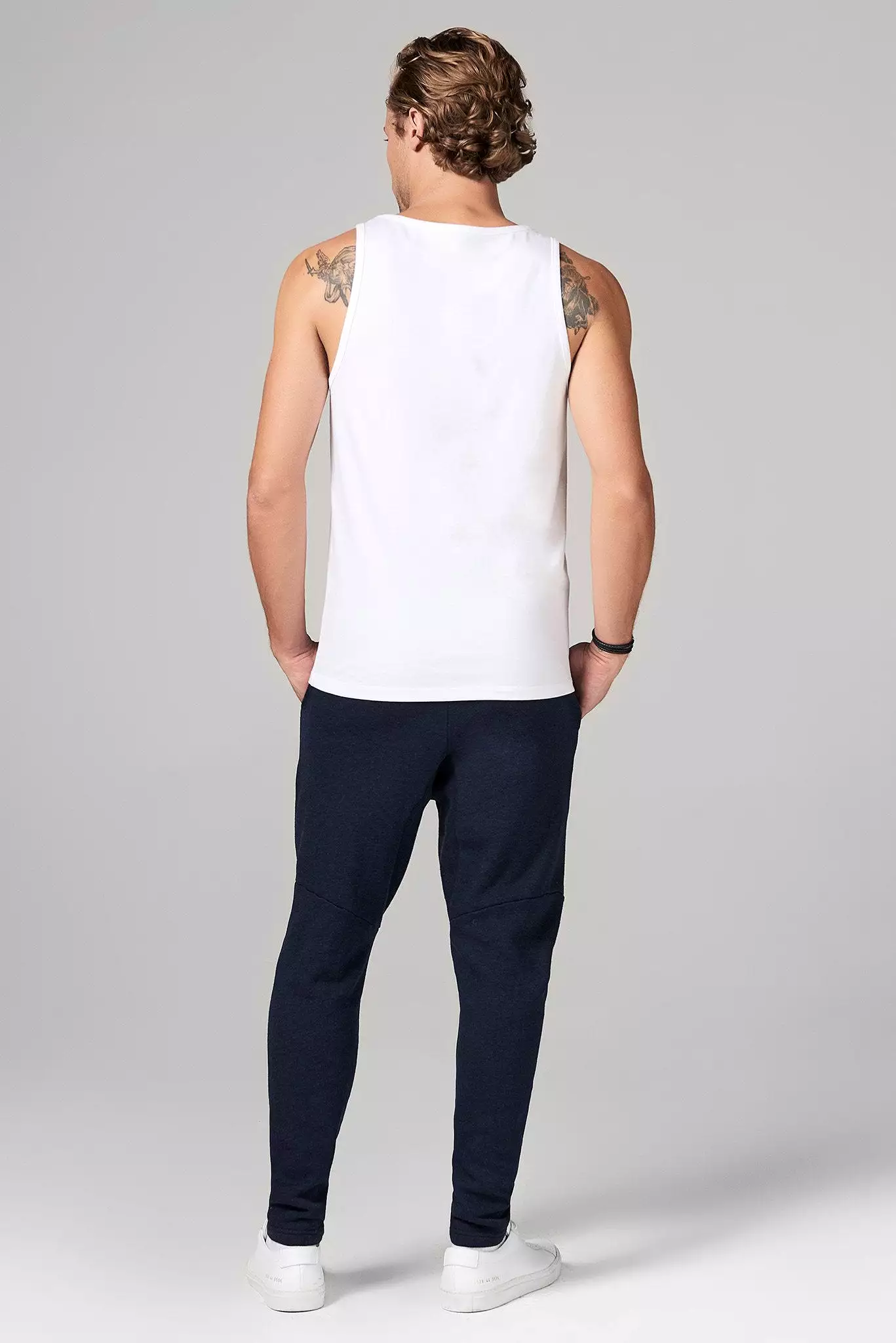 Men's Heavy Cotton Scoop Neck Tank Top