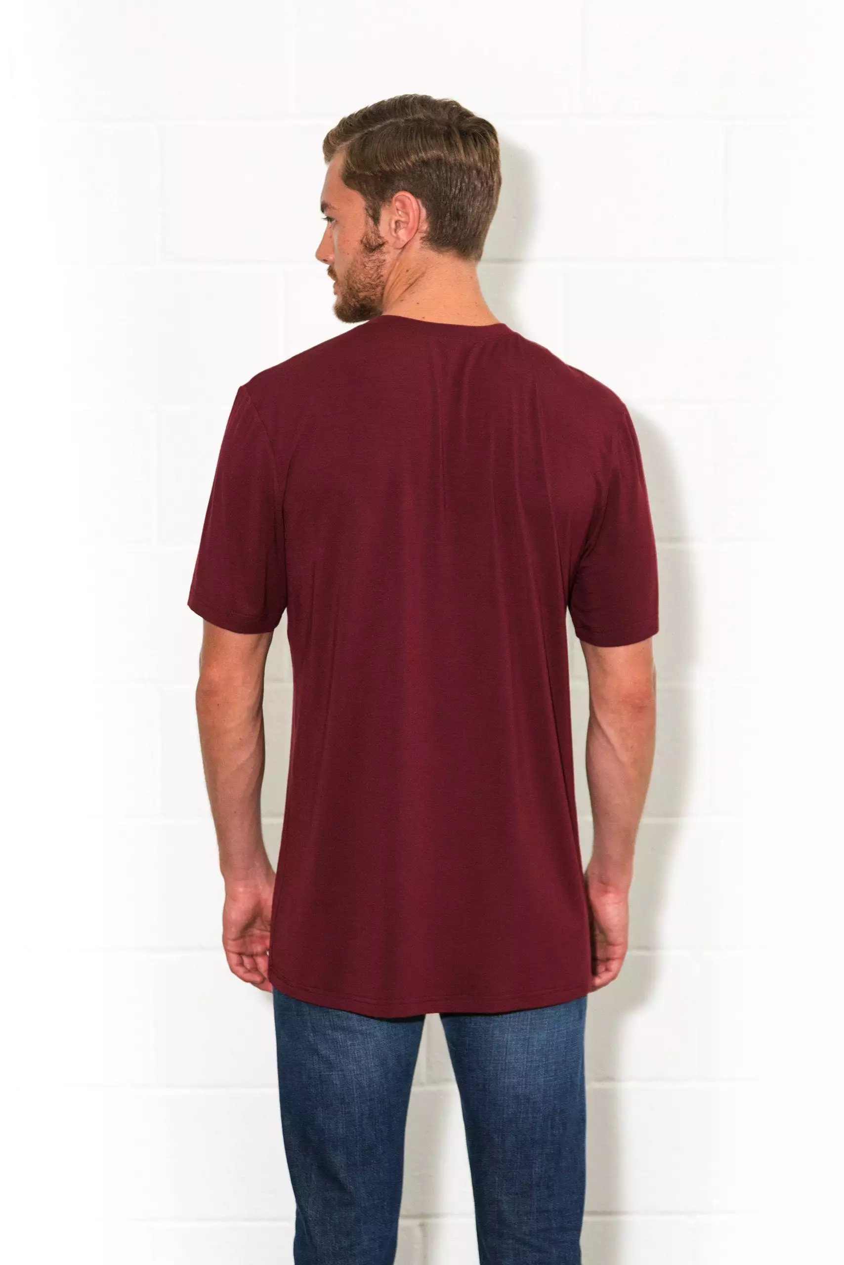 Men's Modal Oversized Crew Tee