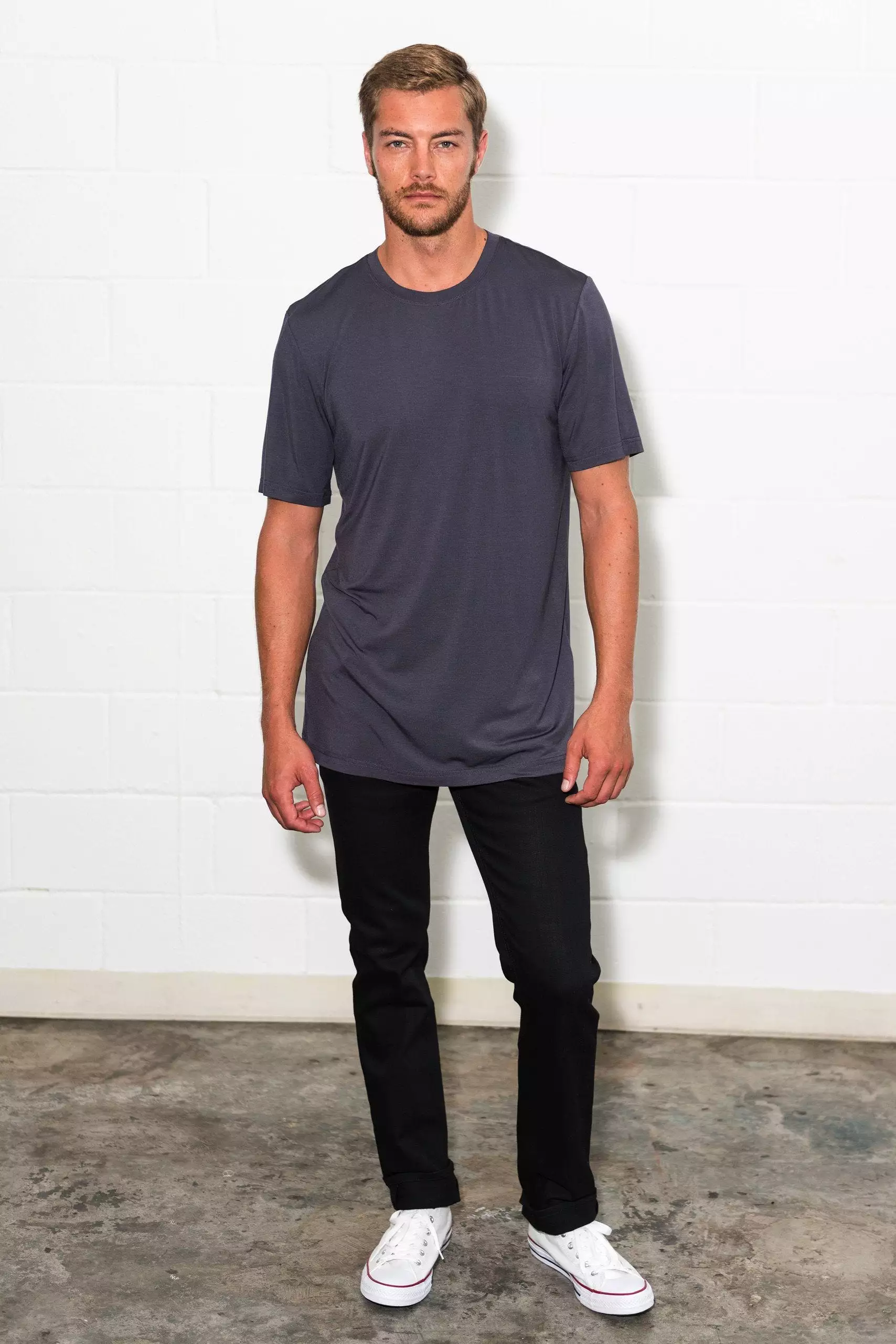 Men's Modal Oversized Crew Tee