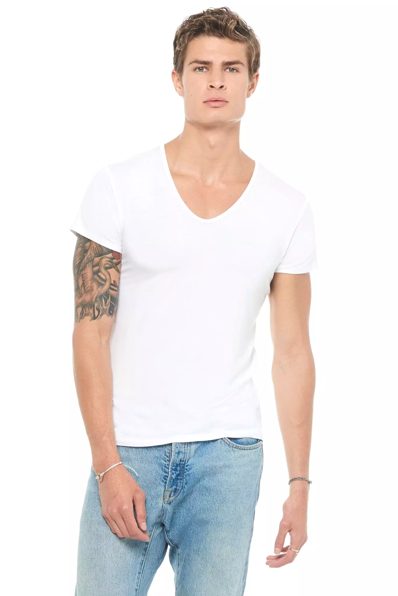 Men's Modal V-Neck Tee