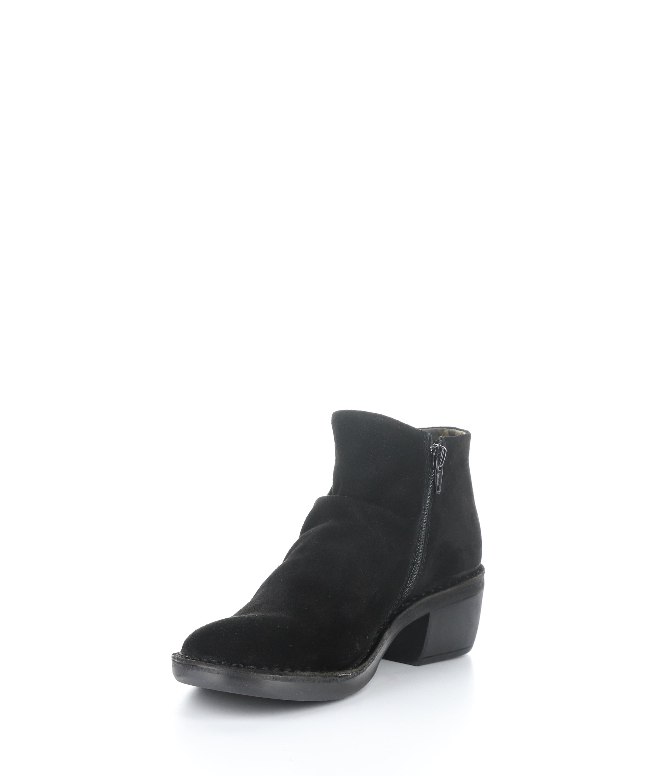 MERK093FLY 005 BLACK Round Toe Boots