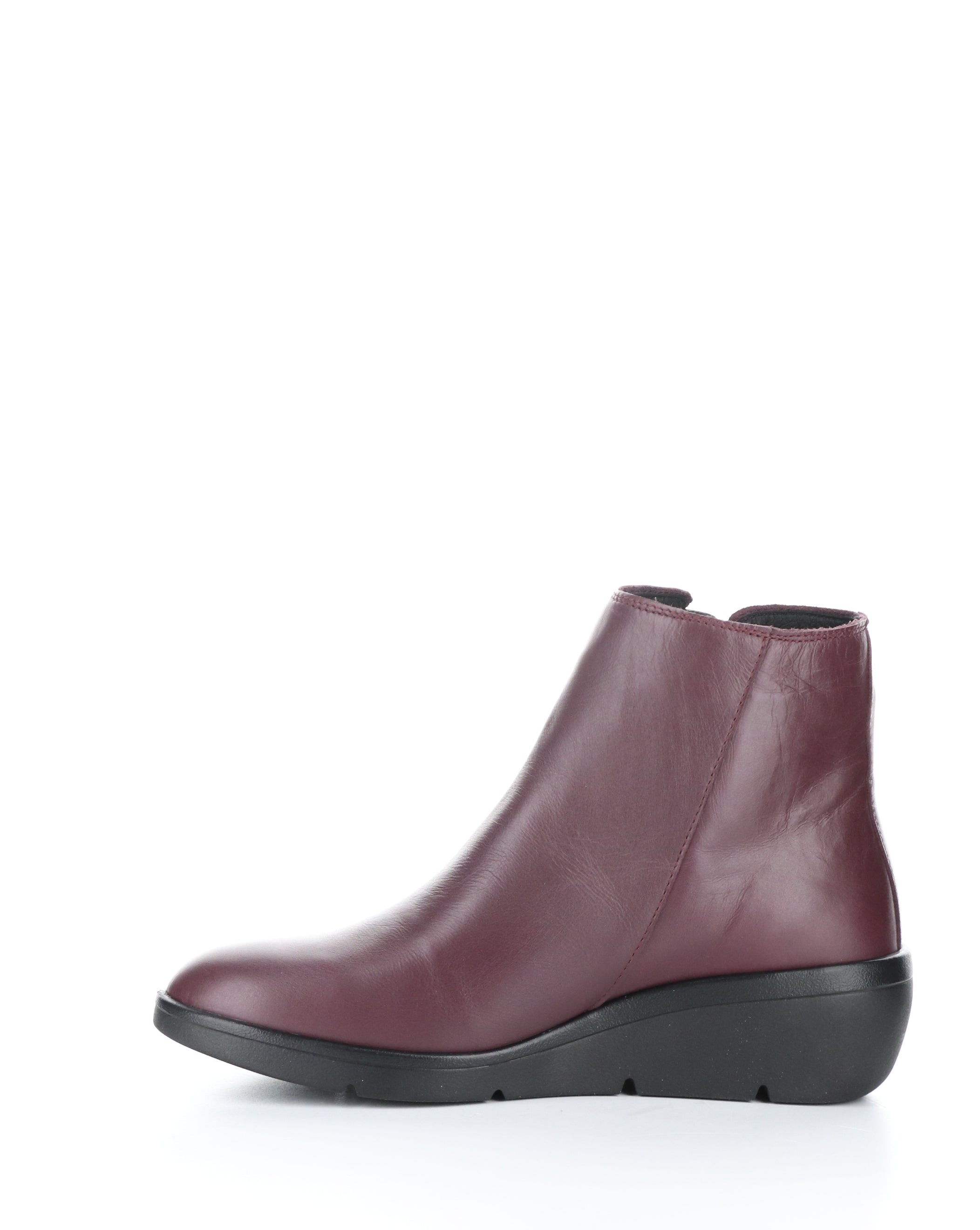 NULA550FLY 005 BORDEAUX Round Toe Boots