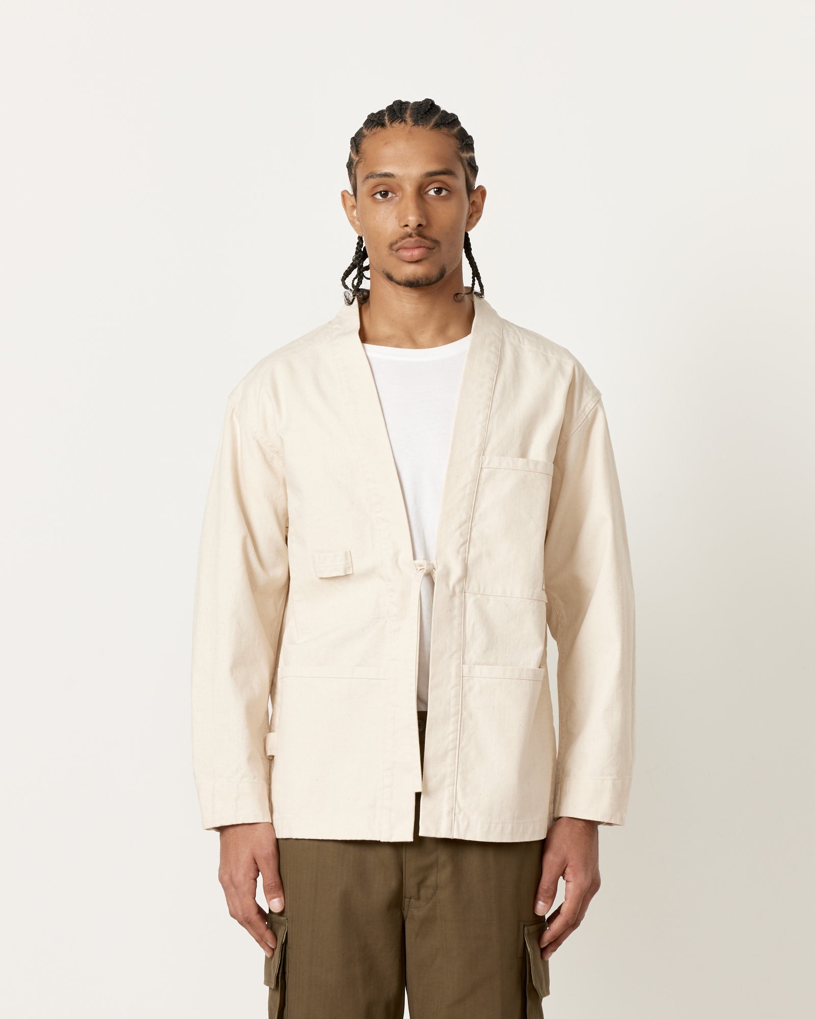 OG Canvas Noragi Jacket in Ecru