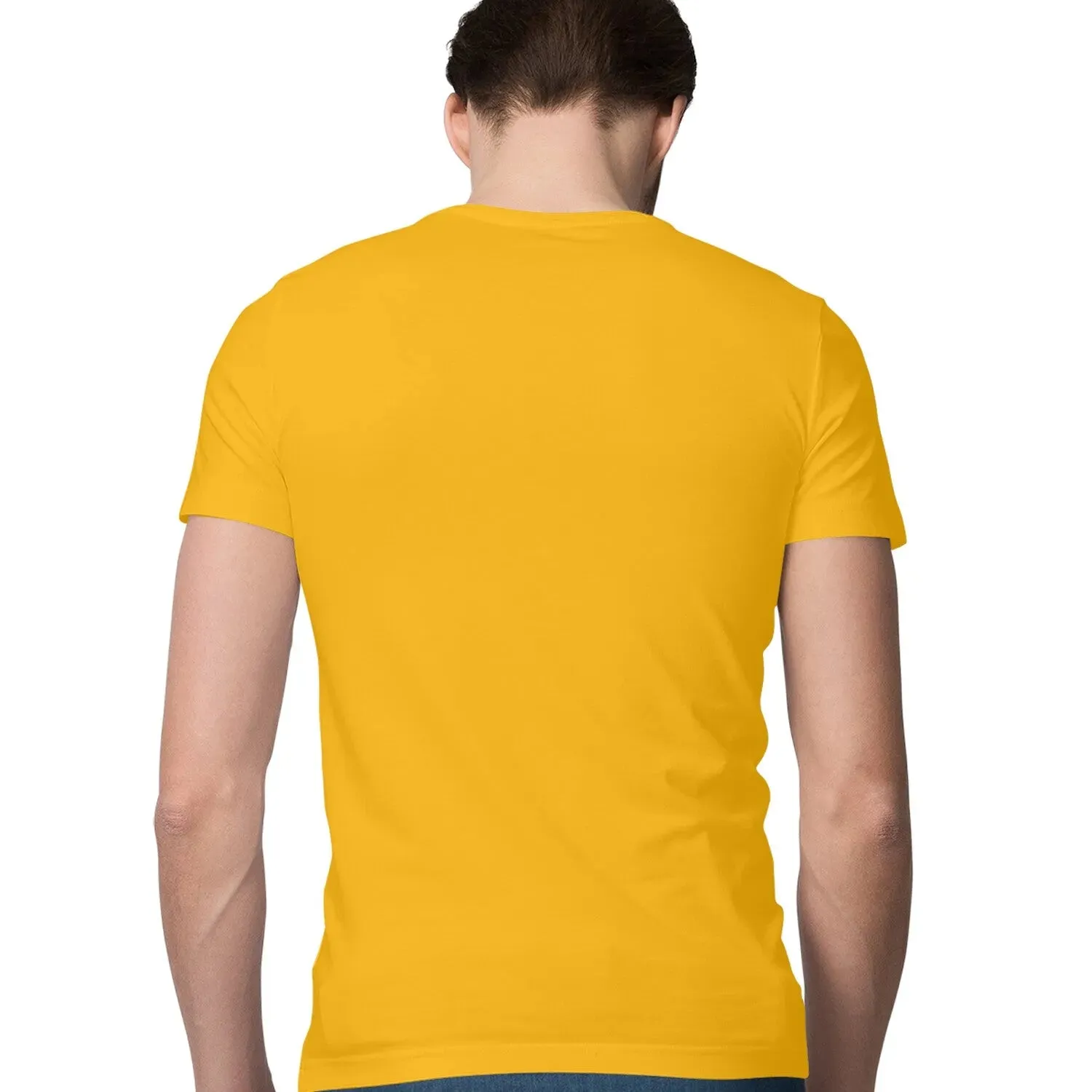 PanDab Round Neck Half Sleeve T-shirt for Men