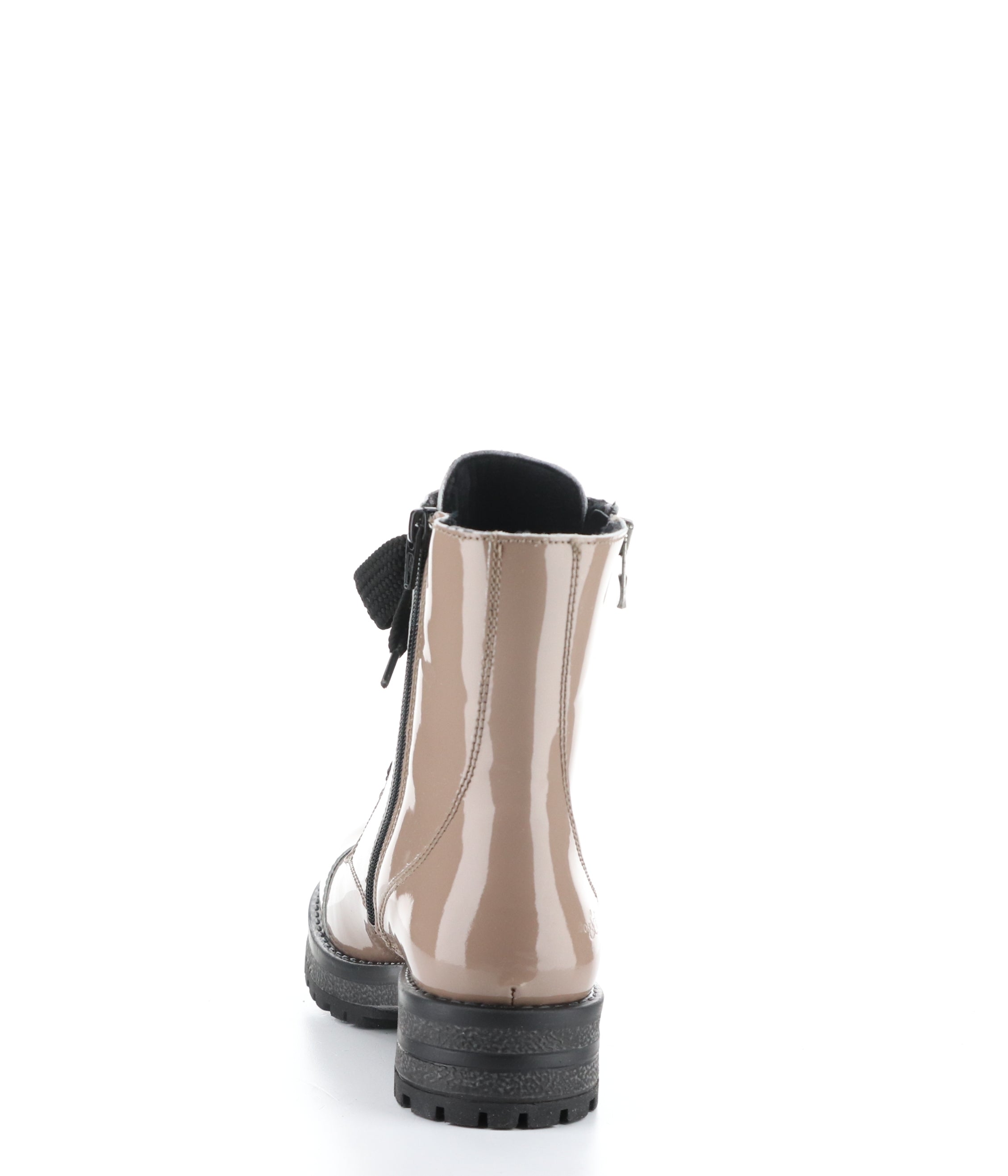 PAULIE CAPPUCCINO Round Toe Boots