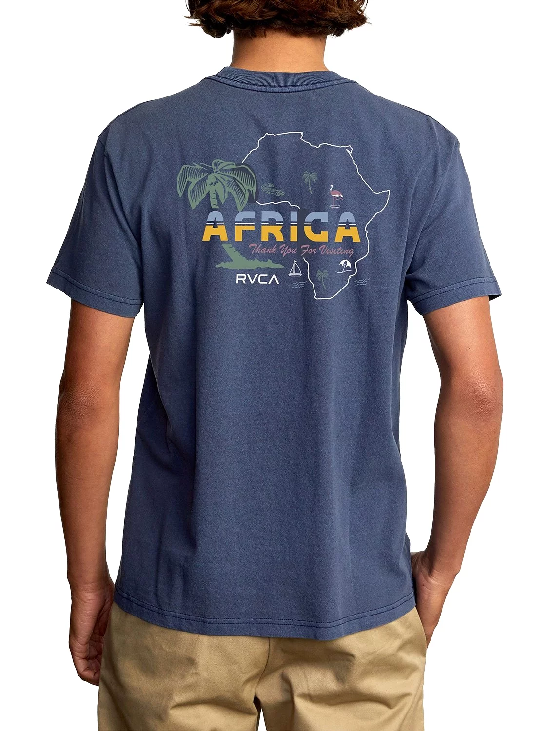 RVCA Men's Thank You Africa T-Shirt