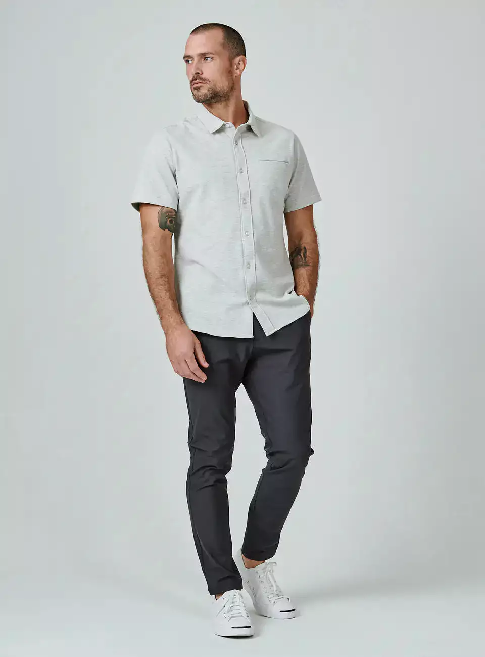 Seville Short Sleeve Shirt - Natural